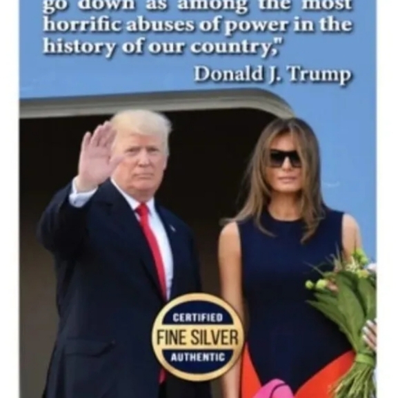 SALE 25pc Donald J Trump MAGA MUGSHOT .999 1 Grain Silver Bar Collector Cards - Picture 4 of 4